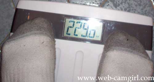 2nd Week - 229.6 pounds (-3.8 lbs) 2nd Week - 229.6 pounds