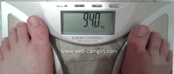 2nd Week - 94.0 Kg (-1.5 Kg or -3.3 lbs) 2nd Week - 94.0 Kg (-1.5 Kg or -3.3 lbs)