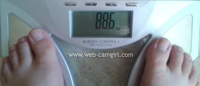 4th Week - 88.6 Kg (-2.0 Kg or -4.4 lbs)