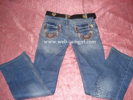 worn used jeans for sale