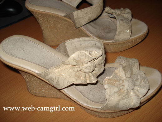 used cork shoes