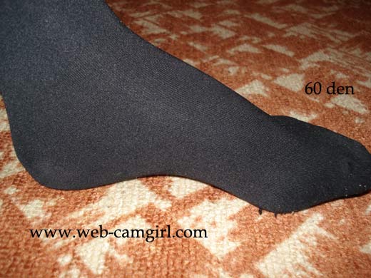 feet in dirty pantyhose